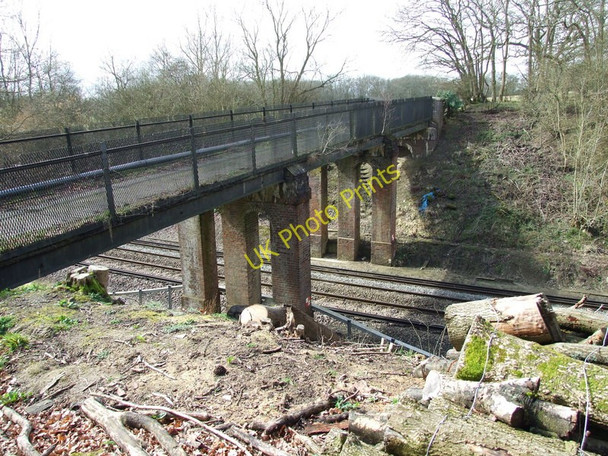 Photo 6"x4" Railway Bridge, near Kingsfold Kingsfold\/TQ1636 c2010