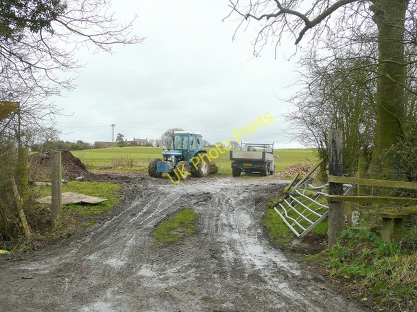 Photo 6"x4" Turf harvesting Cooksey Corner c2010
