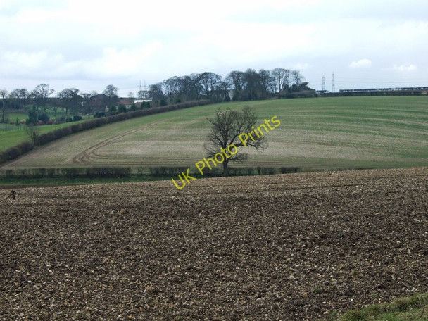 Photo 6"x4" Wolds near Barton Hill Farm Barton-Upon-Humber c2010