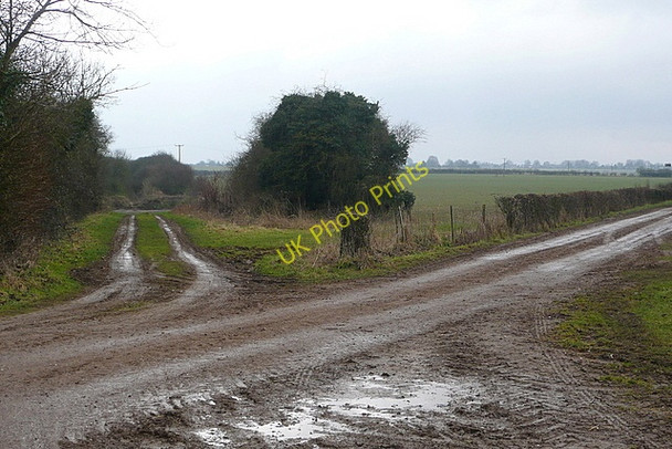 Photo 6"x4" Former railway line Wonston\/SU4739 c2010