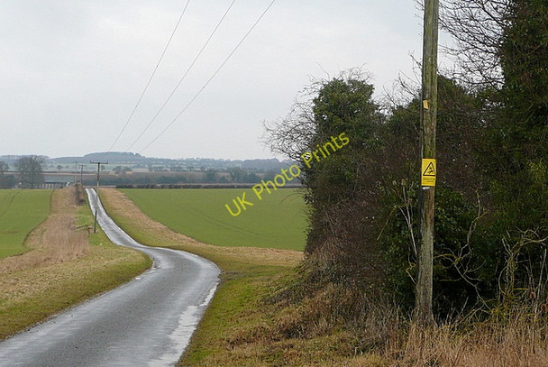 Photo 6"x4" Weston Down Road Weston Colley c2010