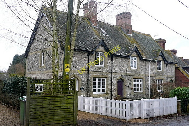 Photo 6"x4" Houses at Micheldever Station West Stratton c2010