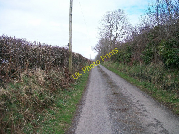 Photo 6"x4" The straight section of road between Tainewyddion and Ty'n-lon Uchaf Llangybi\/SH4241 c2010