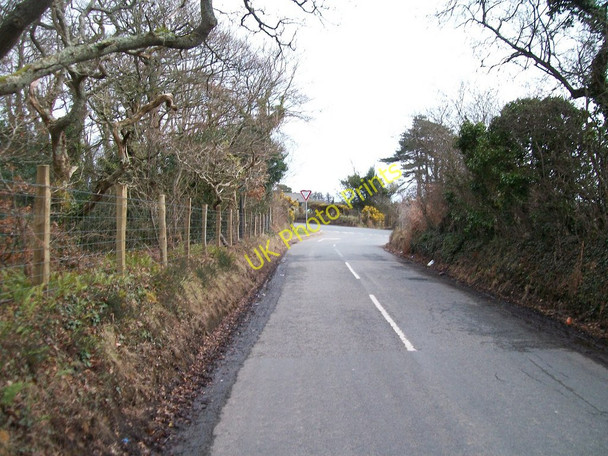 Photo 6"x4" Approaching the junction with the B4354 Chwilog c2010
