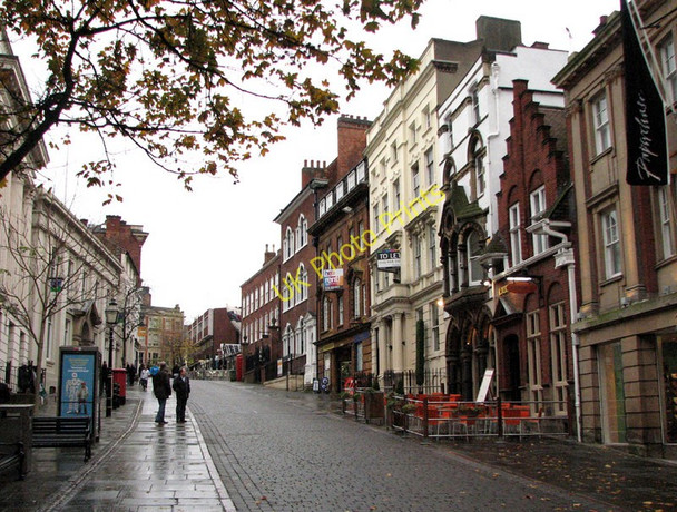 Photo 6"x4" Low Pavement on a damp November morning Nottingham\/SK5641 c2009