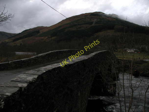 Photo 6"x4" Bridge over River Balvag Balquhidder c2007