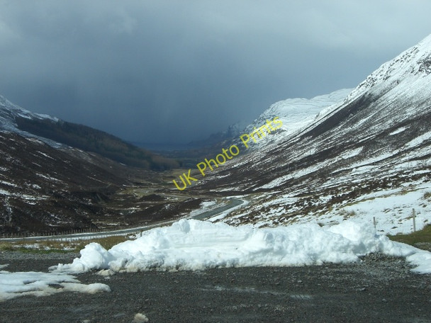 Photo 6"x4" Stormy prospect in Glen Docherty Creag Bhuidhe\/NH0659 c2010
