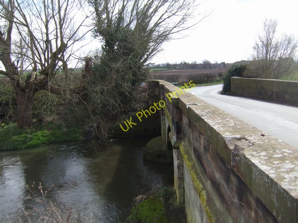 Photo 6"x4" River Penk bridge at Acton Bridge Acton Trussell c2010