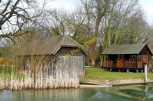 Photo 6"x4" Boathouses at Burcot Burcot\/SU5695 c2010