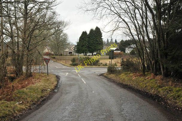 Photo 6"x4" Road junction north of Munlochy Munlochy c2010