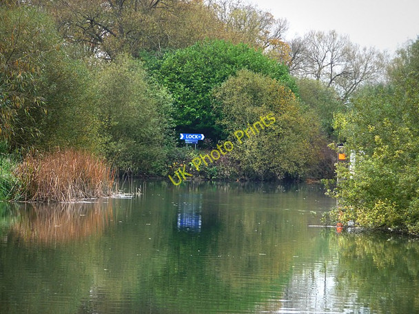 Photo 6"x4" Approaching Shifford Lock Brighthampton c2009