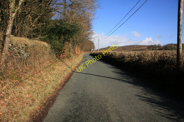 Photo 6"x4" Road to Ausewell Cross Ashburton c2010