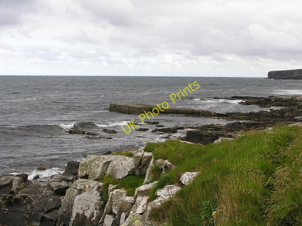 Photo 6"x4" Old Pier, Voe Dunrossness Boddam\/HU3915 c2007