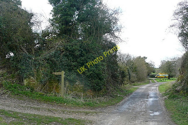 Photo 6"x4" Former railway bridge Winslade\/SU6548 c2010