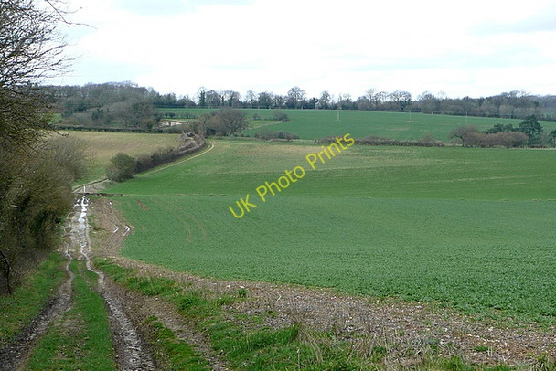 Photo 6"x4" Restricted byway towards Lee Farm Nashes Green c2010