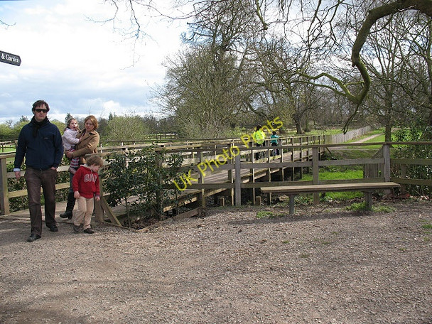 Photo 6"x4" Footbridge to Ham House Richmond\/TQ1874 c2010