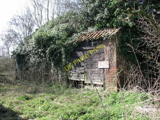 Photo 6"x4" Old forge near Hempnall Road Green\/TM2693 c2010