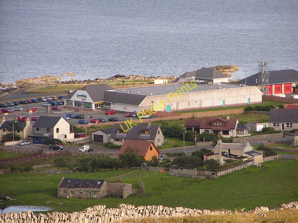 Photo 6"x4" Somerfield Supermarket, as seen from Staney Hill Lerwick c2007