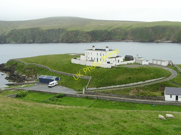Photo 6"x4" Muckle Flugga shore station Burrafirth c2007