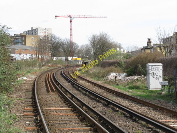 Photo 6"x4" North London Line from Bollo Lane level crossing Acton\/TQ2080 c2010