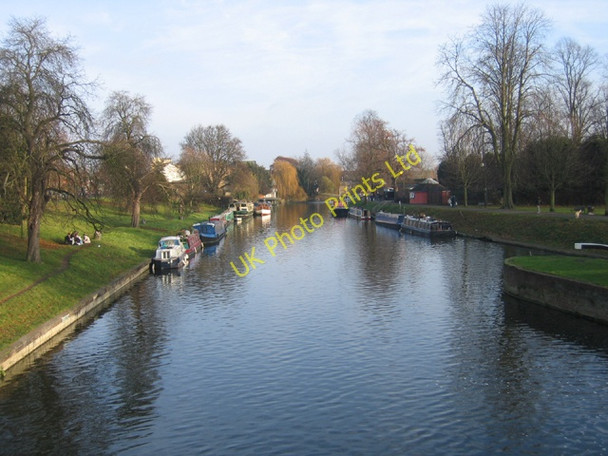 Photo 6"x4" Houseboats on the River Cam, Cambridge Cambridge\/TL4658 c2005