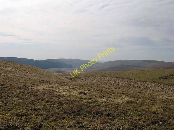 Photo 6"x4" Upper Camddwr from Esgair Ambor Esgair Ambor c2010