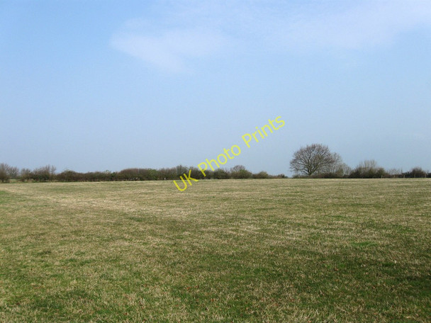 Photo 6"x4" Road Field (1) Hailsham c2010