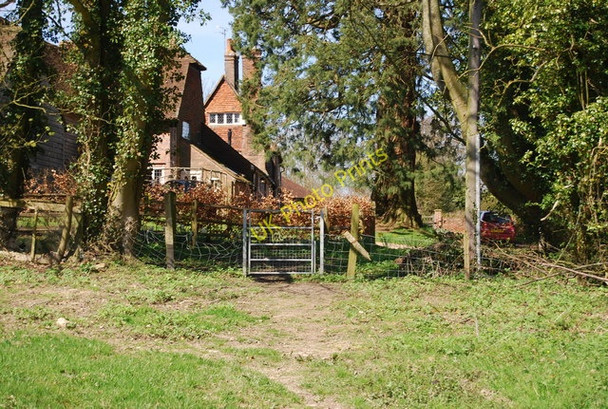 Photo 6"x4" Gate, High Weald Landscape Trail, Little Glassenbury Glassenbury c2010