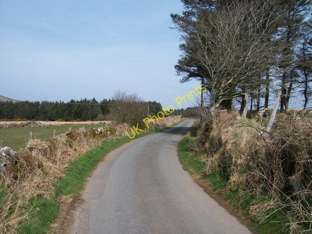 Photo 6"x4" View north along the Bwlch Derwin road towards the forest Bwlch-derwin c2010