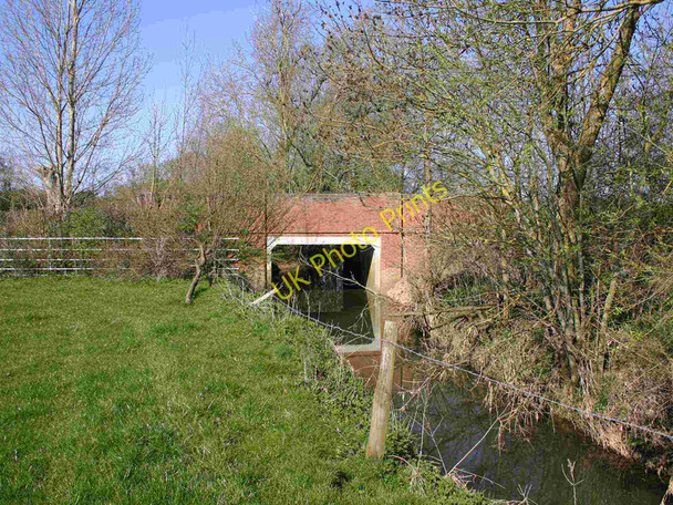 Photo 6"x4" Road bridge over Wagtail Brook near Ham Coppice Halford\/SP2645 c2010