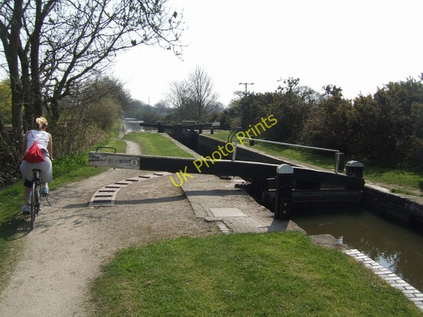 Photo 6"x4" Lapworth Locks - Lock No 3 Lapworth c2010