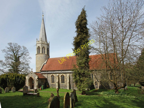 Photo 6"x4" St Andrew, Quidenham, Norfolk Quidenham c2010