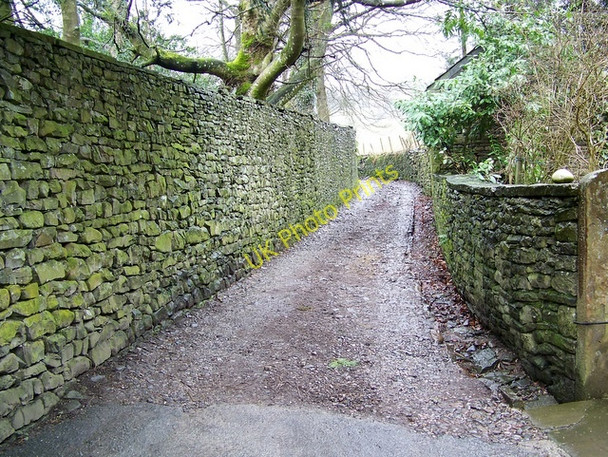 Photo 6"x4" Bridleway near Millthrop Lenacre c2010