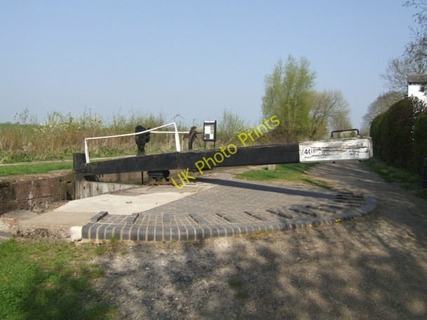 Photo 6"x4" Wilmcote Locks - Lock No 40 Stratford-upon-Avon c2010