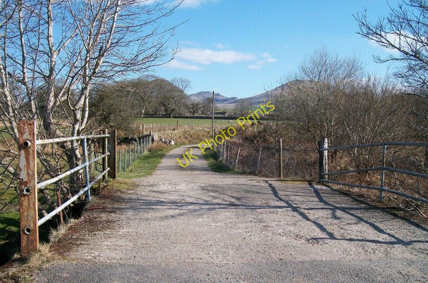 Photo 6"x4" Y Clenennau farm road bridging Afon Henwy Golan c2010