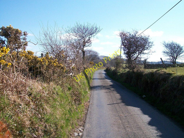 Photo 6"x4" The Cwm 'Strallyn road west of Cefn Coch Isaf Golan c2010