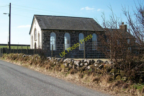 Photo 6"x4" Capel Bethel lit up by the early morning sunshine Golan c2010