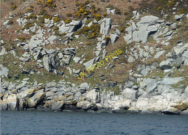 Photo 6"x4" Coast between Laxey Head and Skeirrip Old Laxey c2010