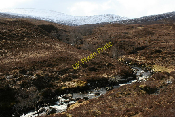 Photo 6"x4" Mountain Stream Allt Gharagain c2010