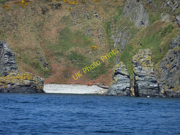Photo 6"x4" Traie ny Earkan, The Shore of the Lapwing Maughold c2010