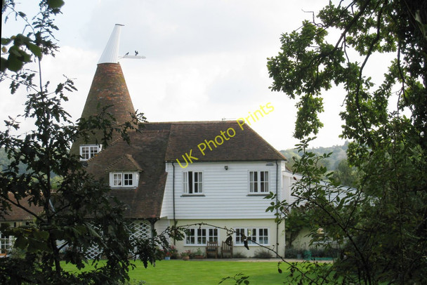 Photo 6"x4" Share Farm Oast, Brick Kiln Lane, Horsmonden, Kent Broad Ford c2008