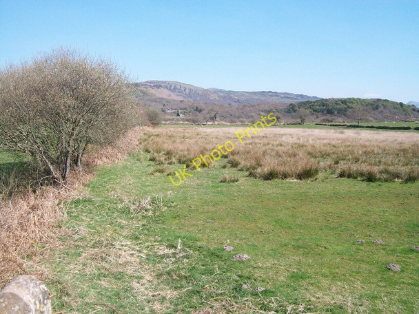 Photo 6"x4" View north-eastwards along a drainage ditch Criccieth c2010