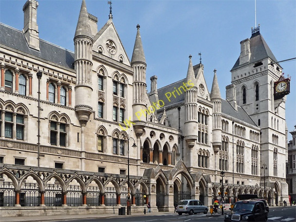 Photo 6"x4" The Royal Courts of Justice London c2010