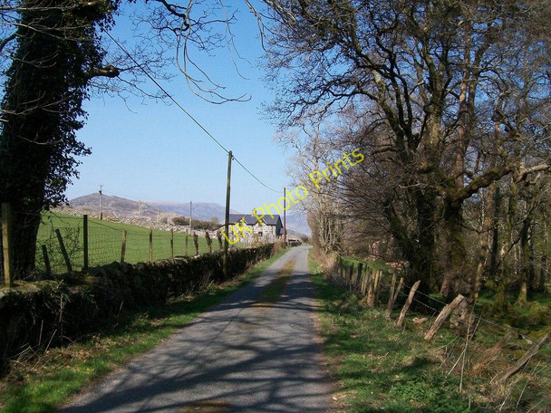 Photo 6"x4" The Ymwlch road south of Ymwlch Lodge Golan c2010
