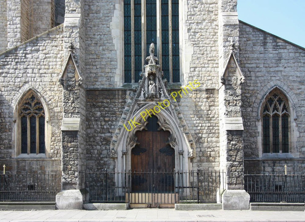 Photo 6"x4" St Mary, Clapham Park Road, London SW4 - West entrance Clapham\/TQ2975 c2010