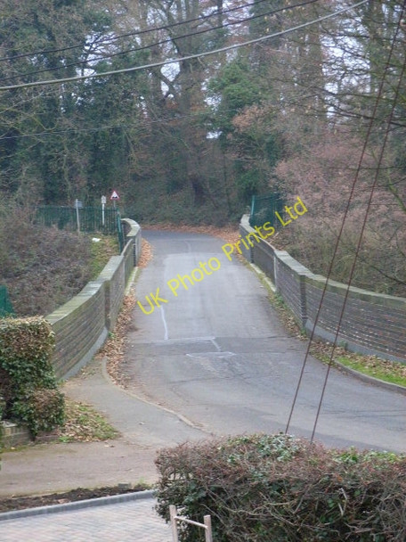 Photo 6"x4" Warren Road bridge over Sonning Cutting Sonning c2005