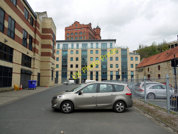 Photo 6"x4" Car park between Close and Tyne riverside Newcastle upon Tyne c2010