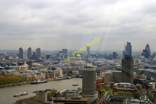 Photo 6"x4" London Skyline from London Eye London c2010
