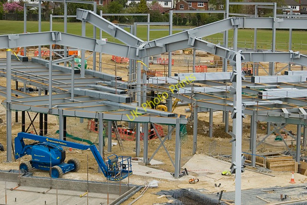 Photo 6"x4" Pods steelwork, Scunthorpe Scunthorpe c2010