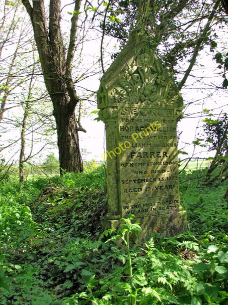 Photo 6"x4" The ruined church of St Paul - churchyard Litcham c2010 P1